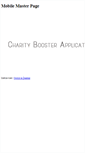 Mobile Screenshot of charitybooster.com